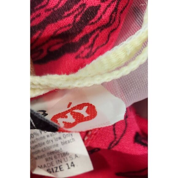 Vintage secretary dress sz 14 - Picture 3 of 6